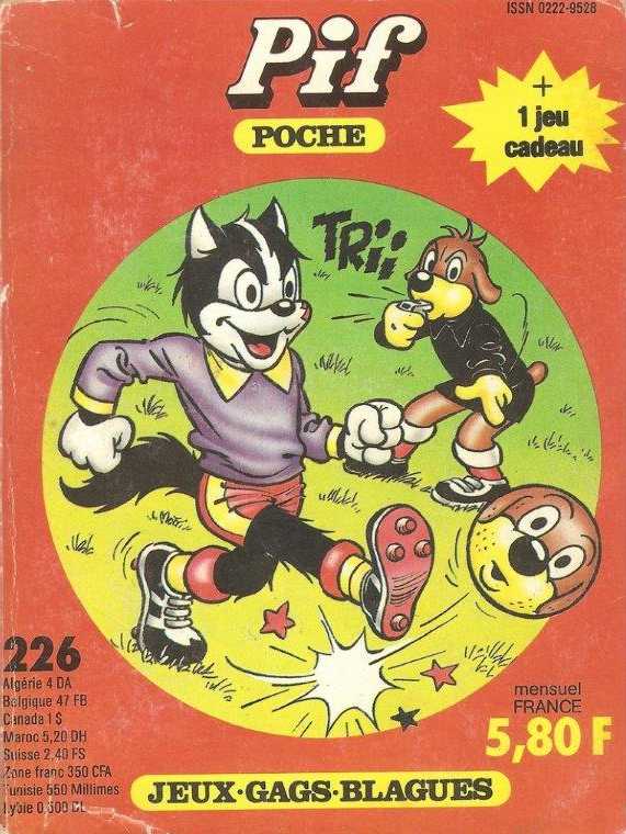 Scan de la Couverture Pif Poche n 226